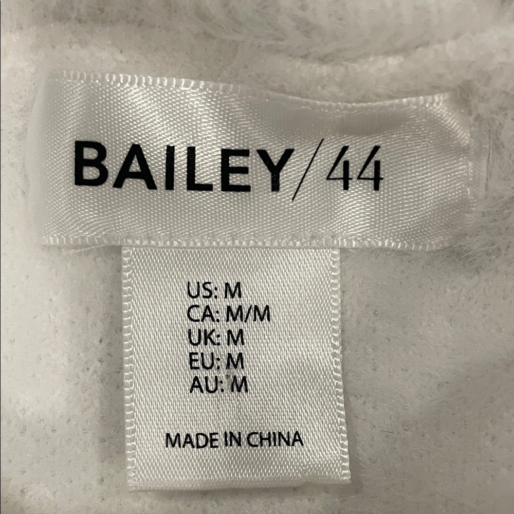 BAILEY 44 Pink and White Striped Turtleneck Sweater - Picture 2 of 6
